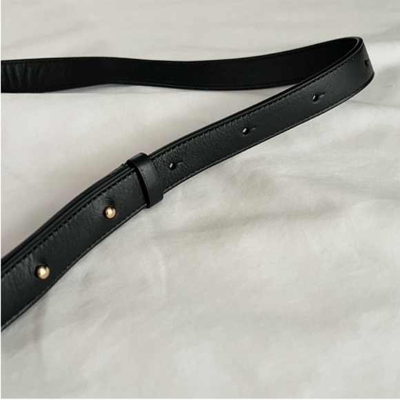 Cuyana Saddle Bag, Black, Large - Leather Saddle Bag - Picture 10 of 13